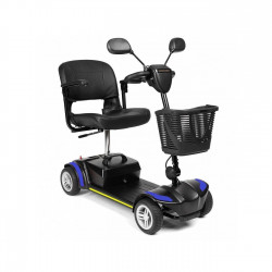 Ηλεκτροκίνητο Αναπηρικό Αμαξίδιο Μπλε Scooter Wheel Virgo D