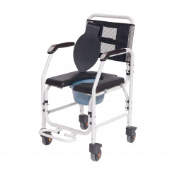 Αναπηρικό Αμαξίδιο Μπάνιου “ASPER” με Δοχείο 43cm Mobiak 0805454