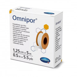 Omnipor Ταινίες Στερέωσης από Λευκό μη Υφασμένο Υλικό 1.25cmx5m HARTMANN 9004362