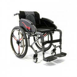 Χειροκίνητο Αναπηρικό Αμαξίδιο V Active Γκρι 41cm Vita Orthopaedics 09-2-186