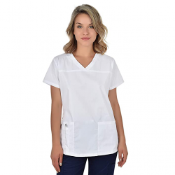 Ιατρική Μπλούζα Άσπρη Andrea για Γυναίκες B-Well 4010000