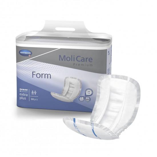 MoliCare Premium Form Extra Plus Σερβιέτες Ακράτειας 6 Σταγόνες (Συσκευασία 30 Τεμαχίων) ΗARTMANN 168319