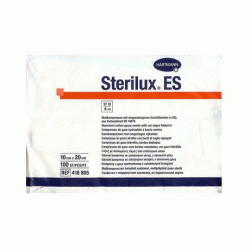 Sterilux Es Γάζες Bαμβακερές μη Aποστειρωμένες 10x20cm 17κλωστών 8ply (Συσκευασία 100 Τεμαχίων) HARTMANN 4188055