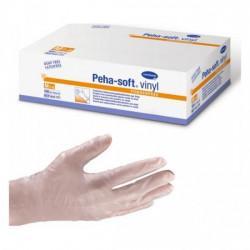 Peha-Soft Vinyl Γάντια Εξεταστικά Βινυλίου Χωρίς Πούδρα Large (Συσκευασία 100 Τεμαχίων) HARTMANN 9421728