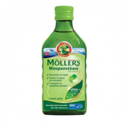 Μουρουνέλαιο Κατάλληλο για Παιδιά 250ml Μήλο Moller's Cod Liver Oil 