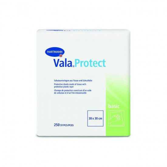 Vala Protect Προστατευτικά Σεντόνια μιας Χρήσης 38x40cm (Συσκευασία 250 Τεμαχίων) HARTMANN 992226