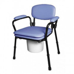 Κάθισμα Τουαλέτας με Επένδυση Αφρολέξ Alfacare AC-520