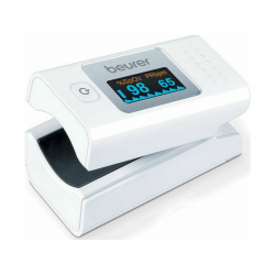 Παλμικό Οξύμετρο Δακτύλου με Bluetooth Λευκό Beurer PO 60V