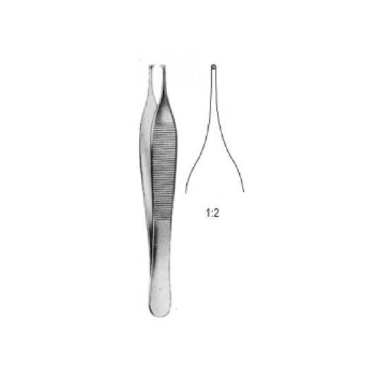 Λαβίδα Χειρουργική Adson 1x2 12cm Hilbro HL12.0246.12