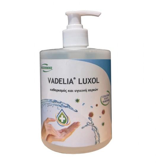 Ήπιο Αντισηπτικό Κρεμοσάπουνο Vadelia Luxol 500ml με Αντλία Ιkochimiki
