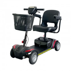 Ηλεκτροκίνητο Αναπηρικό Αμαξίδιο Κόκκινο Scooter Wheel Virgo D